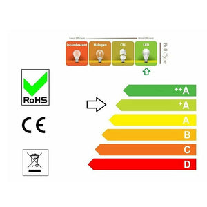 10 Pcs GU10 6W Dimmable LED Light Bulbs SMD Spotlight Lamp Energy Saving Bulbs Cold White/Warm White Home