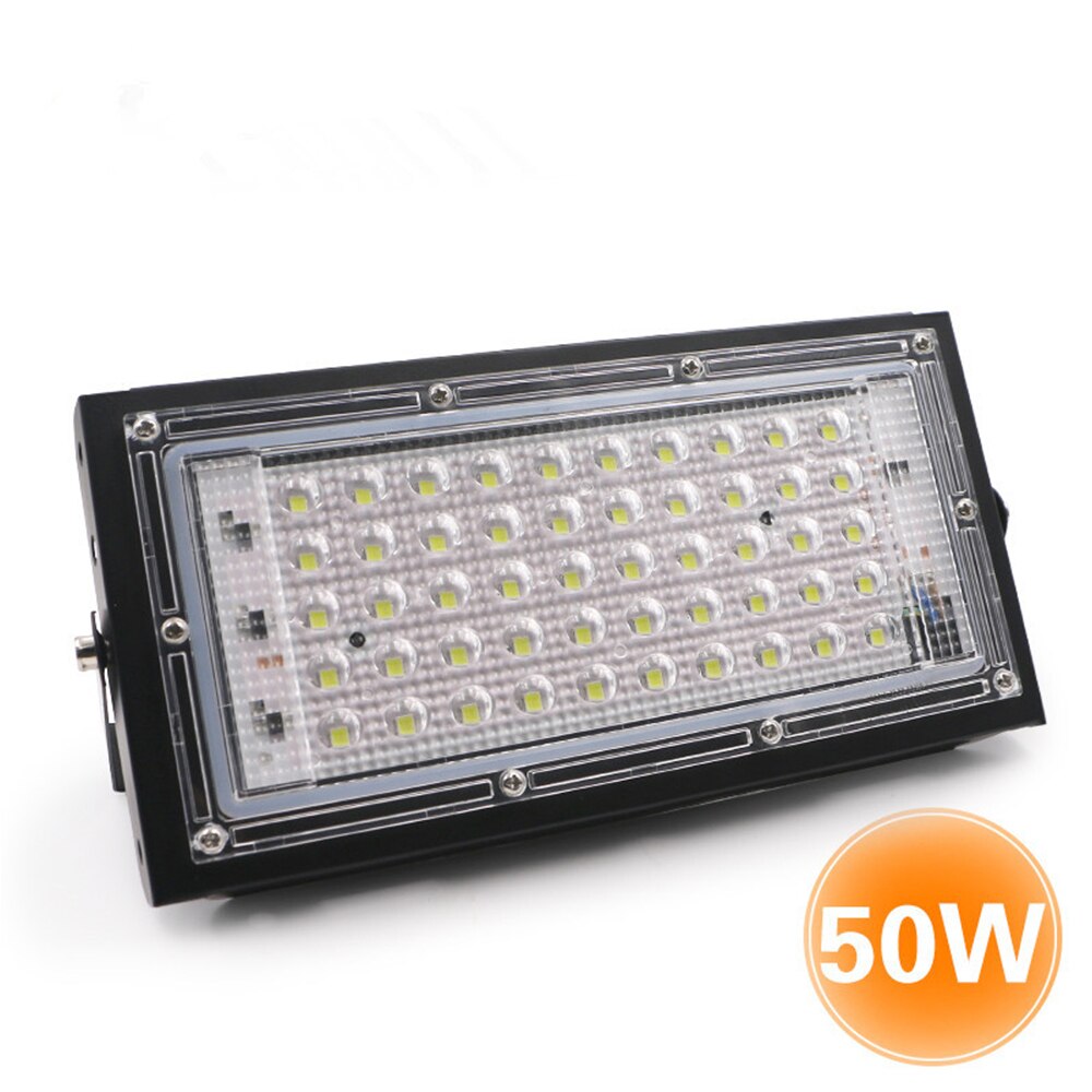 1pcs LED Flood Light 50W 110V 220V Floodlight Street IP65 Waterproof Outdoor Wall Garden Lighting Garden Square Spotlightled