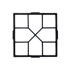 2021 Garden Pavement Path Maker Mold Walk Brick Concrete Form Square Stepping Stone Reusable Molds for DIY Walkway Yards Walking
