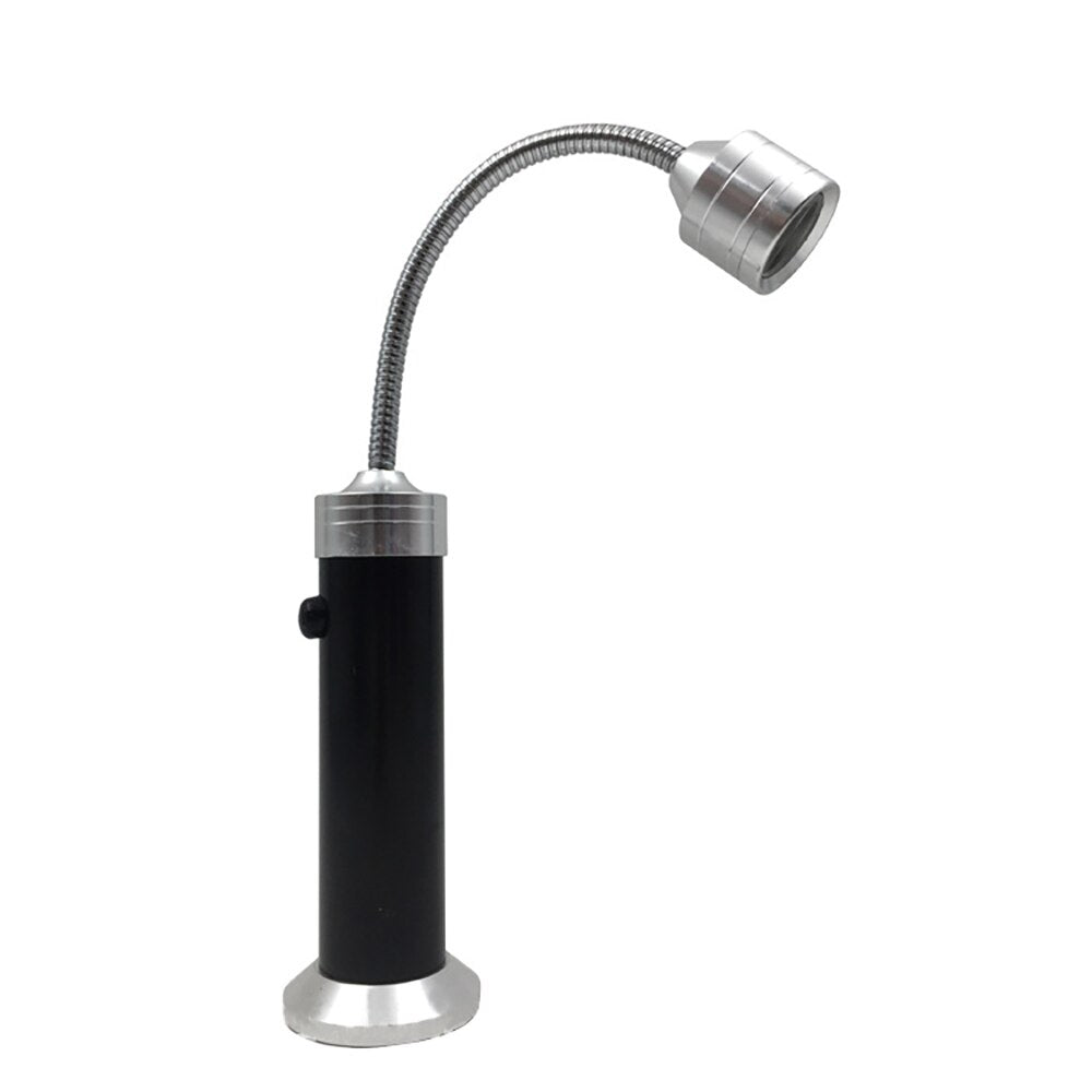 2pcs Magnetic Base Adjustable Use Battery Super Bright Barbecue BBQ Reading Light Gooseneck LED Lights Outdoor Lighting