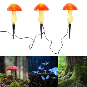 9leds solar energy Mushroom String Light Lamp For Garden Party Decoration Led Lights Christmas Party Fairy Lights New Arrival