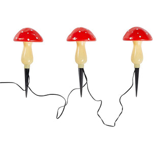 9leds solar energy Mushroom String Light Lamp For Garden Party Decoration Led Lights Christmas Party Fairy Lights New Arrival