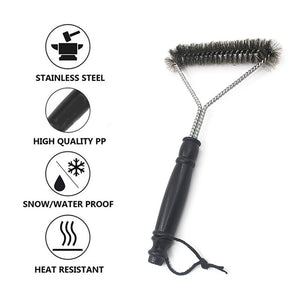 Barbecue cleaning brush Barbecue Scraper Kit Stainless Steel Cooking Tools Barbecue Gadgets Accessories Brushes BBQ Cleaner