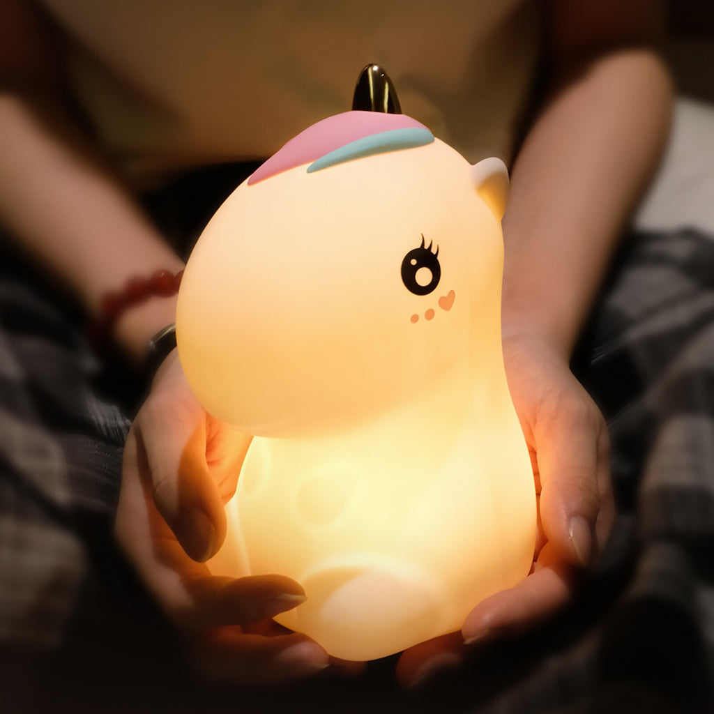 Cute Unicorn LED Night Light Bedroom Bedside Lamp For Birthday Gift  Bedroom Decoration Table Lamp