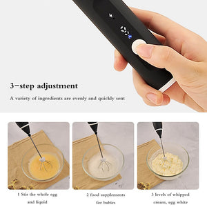 Electric Milk Frother Automatic Handheld Foam Maker Egg Beater Milk Frother Portable Coffee Whisk Tool High Quality