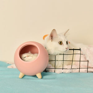 Fashion Cute Cat Pet House Ambience Lamp Usb Charging Cute Cartoon Mini Led Night Light Home Decor Pet House Night Light