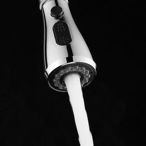 Faucet Sprayer Plating Nozzle Water Saving Bathroom Basin Sink Shower Spray Head Faucet Filter Multi-Function Pause Shower Head