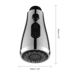 Faucet Sprayer Plating Nozzle Water Saving Bathroom Basin Sink Shower Spray Head Faucet Filter Multi-Function Pause Shower Head