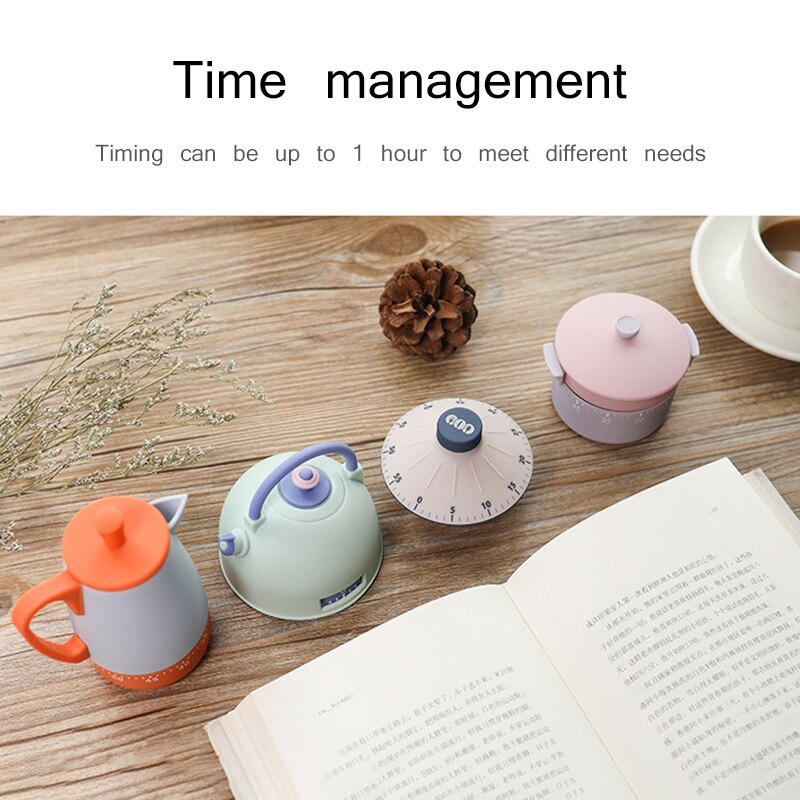 Food Kitchen Cooking Timer Reminder Alarm For Cook Tools Egg Timer Accessory 60 Minutes Animal Kitchen Timer Mechanical Timer