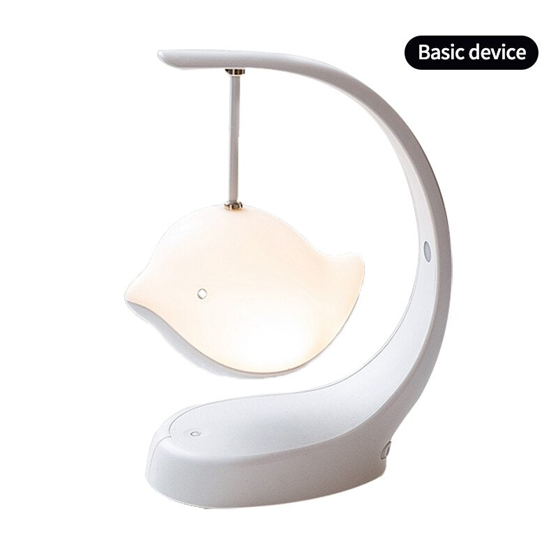LED Bird Night Light Cutel Animal Baby Room Creative Brightness Color USB Desktop Light Bedroom Table Kid Warm Glow Lamp