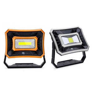 LED Light Rechargeable Car Camping Work Torches USB Charging Lamp Floodlight Camping Hiking Outdoor  Work Torch Light