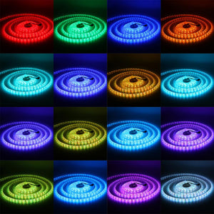 LED Strip Light USB 5050SMD DC12V Flexible LED Lamp Tape Ribbon RGB 1M 2M 3M 4M 5M TV Desktop Screen BackLight Diode