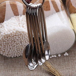 Measuring Spoons Stainless Steel Measuring Baking Spoons Cooking Cups Teaspoons Measuring Cooking Accessory  Measuring Spoon