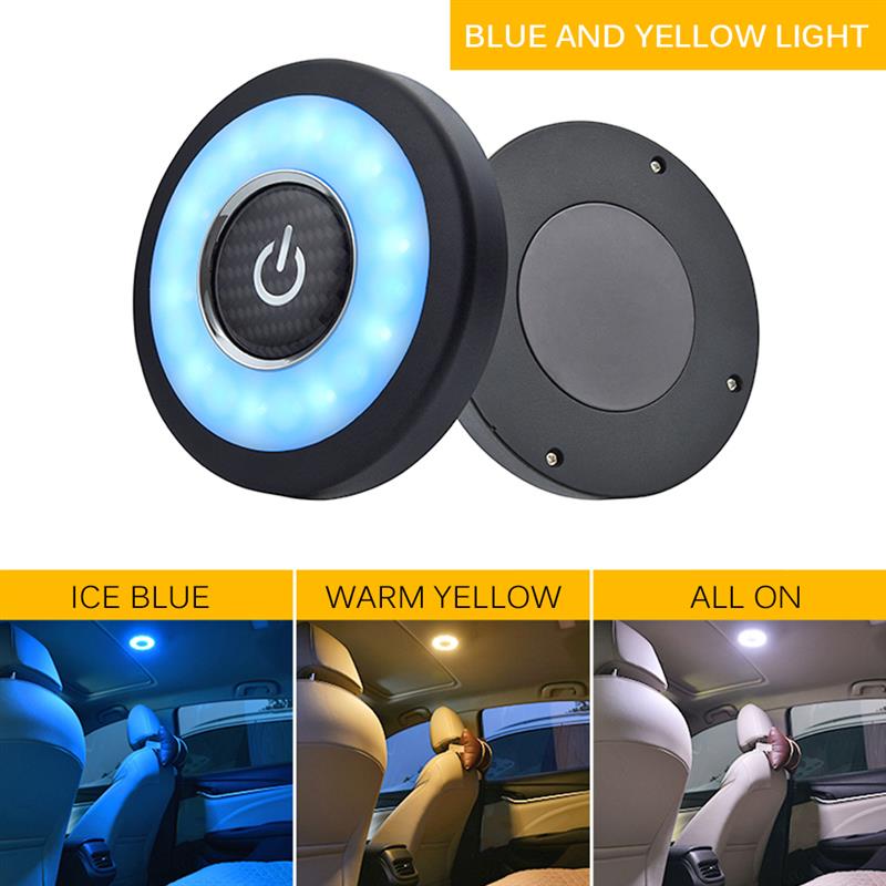 New Car Interior Light LED Light Reading Light  Auto USB Charging Roof Car LED Ceiling Light Trunk Roung Vehicle Ceiling Lamp