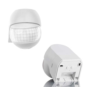 New Hot  Motion Sensor 110v~230v Motion Detector Automatic Infrared PIR Sensor  180 Degree Rotating Outdoor Timer Light Switch