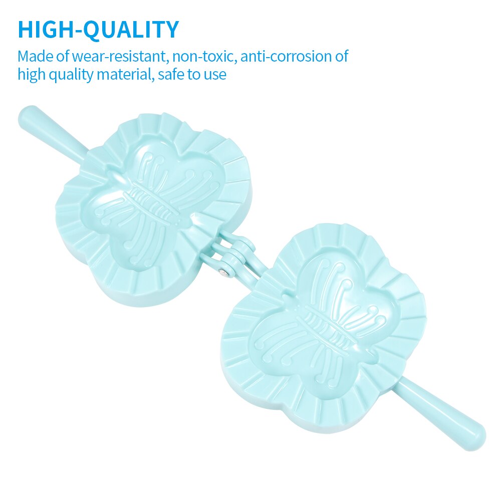 Plastic Dumpling Molds Artifact DIY Butterfly Flower Shape Dumplings Maker Dough Press Pie Mold Kitchen Baking Accessories