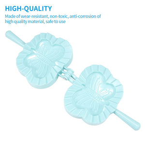 Plastic Dumpling Molds Artifact DIY Butterfly Flower Shape Dumplings Maker Dough Press Pie Mold Kitchen Baking Accessories