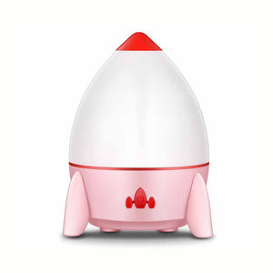 Rocket Projector LED Night Light Rotary Rechargeable USB Rotating Night Light Adjustable Rocket Night Light children's Gift Lamp