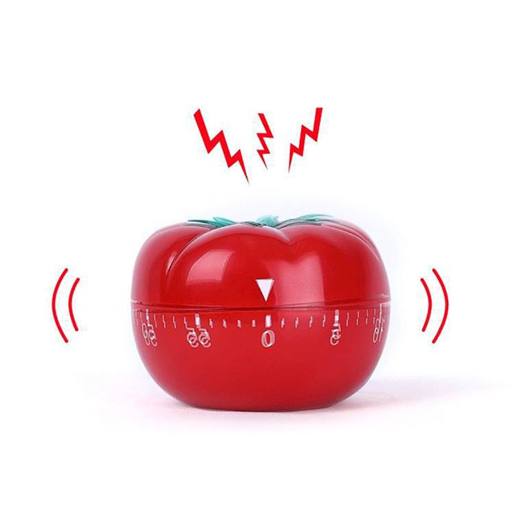 Tomato Timer Creative Kitchen Mechanical Timer Countdown Timer Reminder Alarm 1-60min 360 Degree Minuterie timer Hot Sale