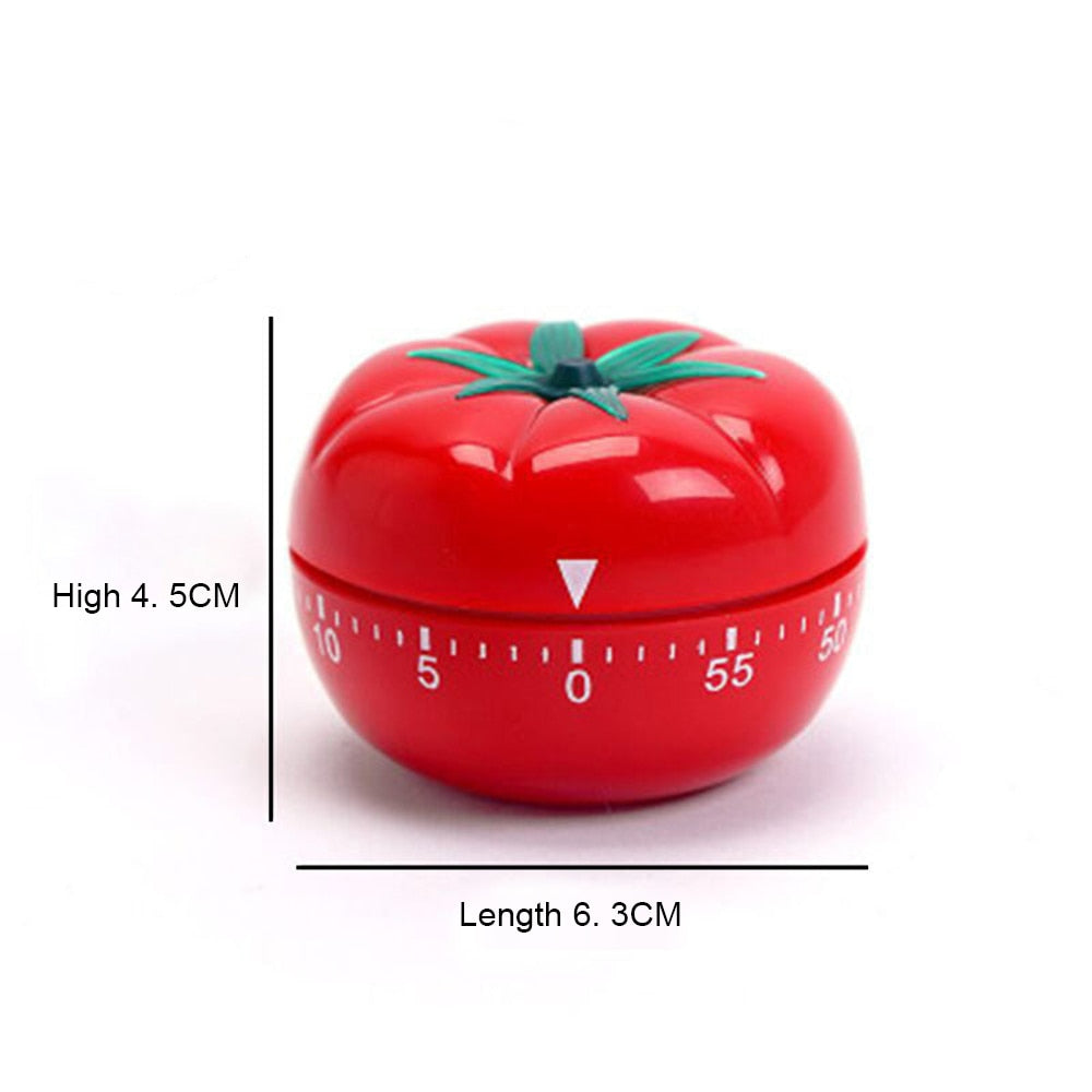 Tomato Timer Creative Kitchen Mechanical Timer Countdown Timer Reminder Alarm 1-60min 360 Degree Minuterie timer Hot Sale