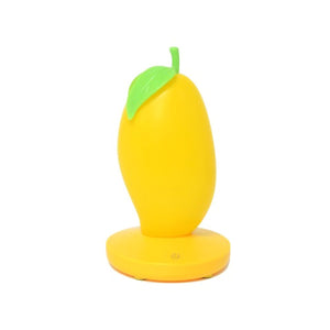 USB Charging Three-Speed Dimming Mango Shape Night Light Night Children Bed Touch Sensor LED Fruit Light